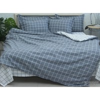 Комплект постельного белья Tag Tekstil с компаньоном ранфорс люкс 100% хлопок King Size (R-T9265)