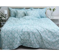 Комплект постельного белья Tag Tekstil с компаньоном ранфорс люкс 100% хлопок 1.5 сп. (R-T9273)