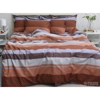 Комплект постельного белья Tag Tekstil с компаньоном ранфорс люкс 100% хлопок 1.5 сп. (R-T9275)