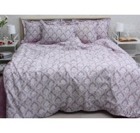Комплект постельного белья Tag Tekstil с компаньоном ранфорс люкс 100% хлопок 2 сп. (R-T9277)