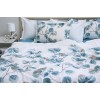 Комплект постельного белья Tag Tekstil с компаньоном ранфорс люкс 100% хлопок семейный (R-T9269)