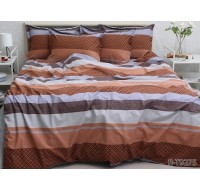 Комплект постельного белья Tag Tekstil с компаньоном ранфорс люкс 100% хлопок семейный (R-T9275)