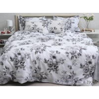 Комплект постельного белья Tag Tekstil с компаньоном ранфорс люкс 100% хлопок King Size (R-T9276)
