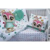 Детский комплект в кроватку Tag Tekstil 100% хлопок Little owl