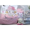Детский комплект в кроватку Tag Tekstil 100% хлопок Sweet sleeper pink