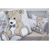 Детский комплект в кроватку Tag Tekstil 100% хлопок Teddy begie
