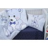 Детский комплект в кроватку Tag Tekstil 100% хлопок Teddy blue