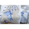 Детский комплект в кроватку Tag Tekstil 100% хлопок Umbrella blue Детский комплект в кроватку Tag Tekstil 100% хлопок Umbrella blue