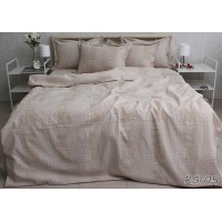 Комплект постельного белья Tag Tekstil премиум серия Ranforce Gofre 100% хлопок 1.5 сп. (RG-05)