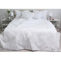Комплект постельного белья Tag Tekstil премиум серия Ranforce Gofre 100% хлопок 1.5 сп. (RG-12)