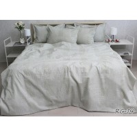 Комплект постельного белья Tag Tekstil премиум серия Ranforce Gofre 100% хлопок 1.5 сп. (RG-14)