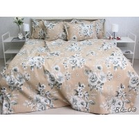 Комплект постельного белья Tag Tekstil премиум серия Ranforce Gofre 100% хлопок King Size (RG-03)
