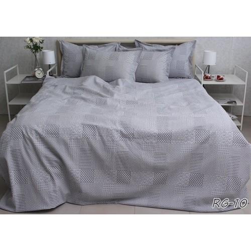 Комплект постельного белья Tag Tekstil премиум серия Ranforce Gofre 100% хлопок King Size (RG-10)