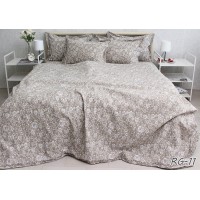 Комплект постельного белья Tag Tekstil премиум серия Ranforce Gofre 100% хлопок евро (RG-11)