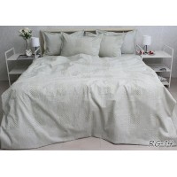 Комплект постельного белья Tag Tekstil премиум серия Ranforce Gofre 100% хлопок евро (RG-14)