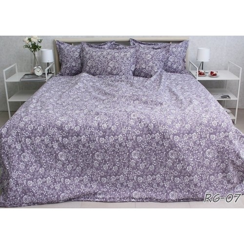 Комплект постельного белья Tag Tekstil премиум серия Ranforce Gofre 100% хлопок семейный (RG-07)
