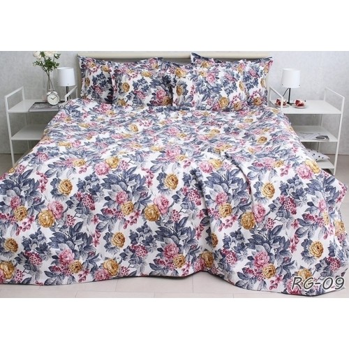 Комплект постельного белья Tag Tekstil премиум серия Ranforce Gofre 100% хлопок семейный (RG-09)