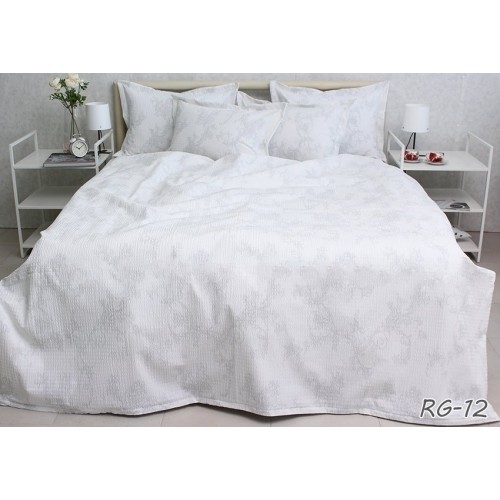 Комплект постельного белья Tag Tekstil премиум серия Ranforce Gofre 100% хлопок семейный (RG-12)