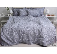 Комплект постельного белья Tag Tekstil премиум серия с компаньоном хлопок реактивное окрашивание 1.5 сп. (PT-R26)