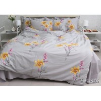 Комплект постельного белья Tag Tekstil премиум серия с компаньоном хлопок реактивное окрашивание семейный (PT-R05)