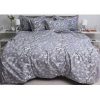 Комплект постельного белья Tag Tekstil премиум серия с компаньоном хлопок реактивное окрашивание семейный (PT-R15)