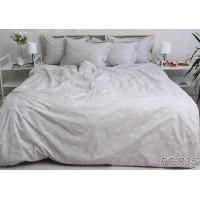 Комплект постельного белья Tag Tekstil премиум серия хлопок реактивное окрашивание семейный (PT-R35)