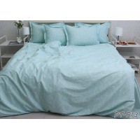 Комплект постельного белья Tag Tekstil премиум серия с компаньоном хлопок реактивное окрашивание King Size (PT-R13)