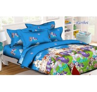 Детский комплект постельного белья Tag Tekstil 1,5-спальный  160х215 см Рарибот