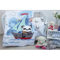 Детский комплект в кроватку Tag Tekstil 100% хлопок First trip