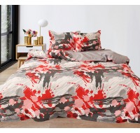 Комплект постельного белья Tag Tekstil хлопок на молнии семейный G8957/2