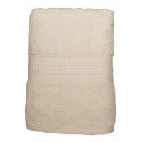 Полотенце Tag Tekstil махровое 50х90 см молочный Polosa