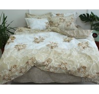 Комплект постельного белья Tag Tekstil с компаньоном хлопок ренфорс семейный R-T9137