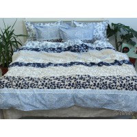 Комплект постельного белья Tag Tekstil с компаньоном хлопок ренфорс 2 сп. R-T9151