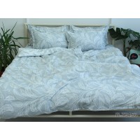 Комплект постельного белья Tag Tekstil с компаньоном хлопок ренфорс King Size R-T9153