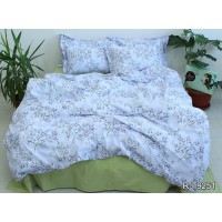 Комплект постельного белья Tag Tekstil с компаньоном хлопок ранфорс люкс King Size R-T9251