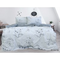 Комплект постельного белья с компаньоном Tag Tekstil ренфорс 100% хлопок 2 спальный R4418