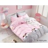 Комплект постельного белья с компаньоном R7624 pink