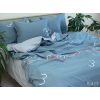 Комплект постельного белья с компаньоном Tag Tekstil  -  King Size S417