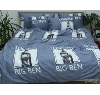 Комплект постельного белья с компаньоном Tag Tekstil  -  евро S402