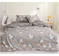 Комплект постельного белья с компаньоном Tag Tekstil - Семейный S419