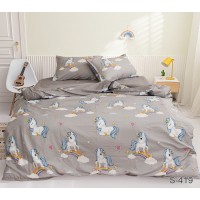 Комплект постельного белья с компаньоном Tag Tekstil - Семейный S419