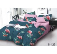 Комплект постельного белья с компаньоном  Tag Tekstil  -  2-спальный S425