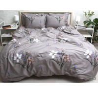 Комплект постельного белья Tag Tekstil с компаньоном сатин люкс 100% хлопок 1.5 сп. (S530)