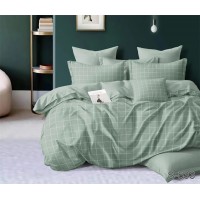 Комплект постельного белья Tag Tekstil с компаньоном сатин люкс 100% хлопок 2 сп. (S533)