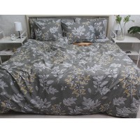 Комплект постельного белья Tag Tekstil с компаньоном сатин люкс 100% хлопок King Size (S535)