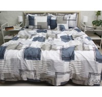 Комплект постельного белья Tag Tekstil с компаньоном сатин люкс 100% хлопок 1.5 сп. (S540)