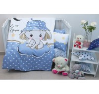 Детский комплект в кроватку Tag Tekstil 100% хлопок Sweet sleeper blue