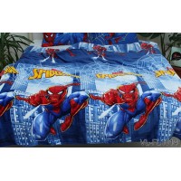 Плед Tag Tekstil велсофт (микрофибра) мягкий легкий в сумке 160х220 см Spiderman (VL-FL1014)