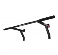 Турник настенный PullUp 2 хвата обычный + широкий черный (P1030)