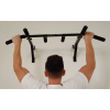 Турник настенный домашний PullUp разборной 4 хвата обычный + широкий + узкий + внешний параллельный хват черный  (P1043)